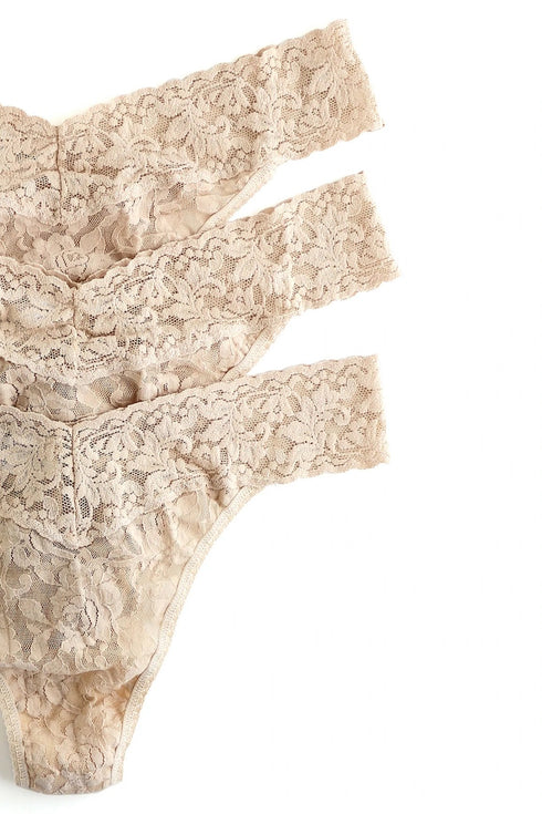 Hanky Panky  3 Pack Original Rise Thongs